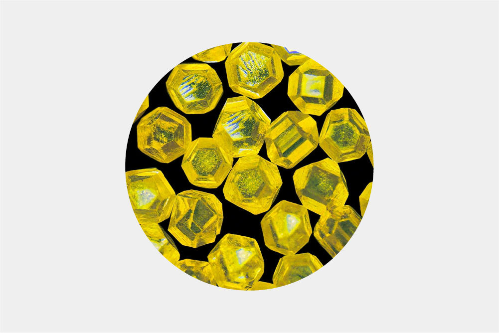 Diamond Yellow Powder